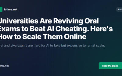 Universities Are Reviving Oral Exams to Beat AI Cheating. Here’s How to Scale Them Online